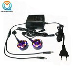 Ultrasonic Mist Maker Manufacturer - One Head 550ml/h Plastic 12 LEDs Piezo Atomizer for Rockery Pool