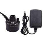 Ultrasonic Mist Maker Manufacturer - One Head 550ml/h Plastic 12 LEDs Piezo Atomizer for Rockery Pool