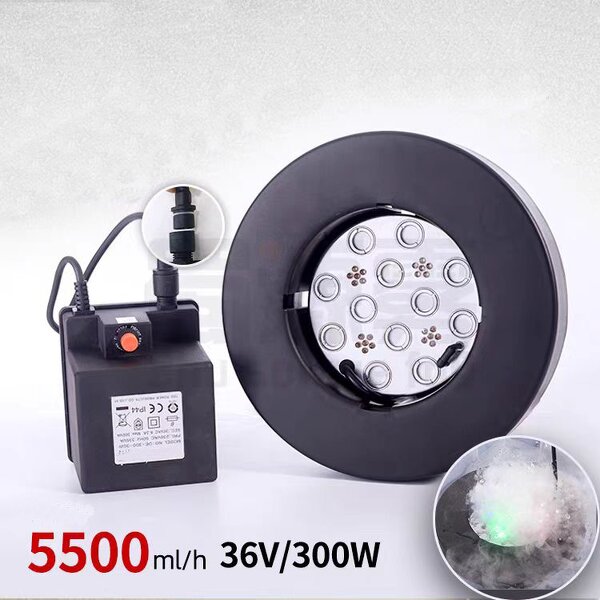 Ultrasonic Mist Maker Manufacturer - 12 Head 6000Ml Aquarium Stainless Steel Garden Pond Industrial Atomizer