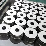 Piezo Transducer Manufacturer - 50*20*6 PZT8 20khz for Ultrasonic Mask Machine Ceramic Ring