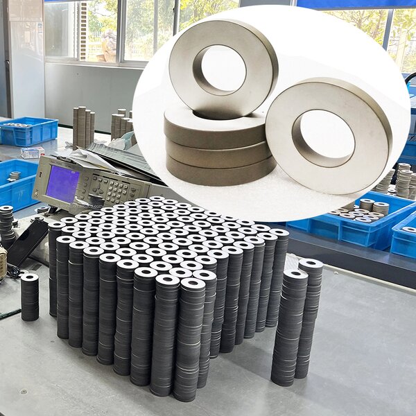 Piezo Ceramic Ring Manufacturer - High Performance 50mm Pzt8 Custom-shaped for Industrial Ultrasonic