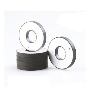Piezoelectric Ceramic Rings Manufacturer - Hot Sale Custom Ceramic Pzt4 38*12*6.35mm for Ultrasonic Transducer