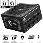 Power Supply Manufacturer - MSI MAG A1250GL PCIE5 1250W 80+Gold Fully Modular ATX3.1