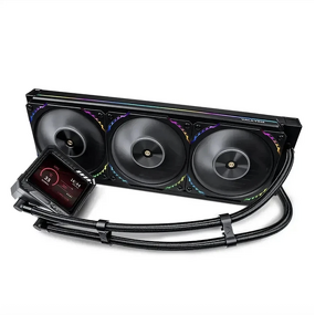 CPU Cooler Manufacturer - Valkyre V360 Loki Brass Water & Air Cooling Horizon Fans