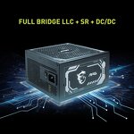 Power Supply Manufacturer - MSI MAG A1000GL PCIE5 1000W 80+Gold Fully Modular ATX3.1