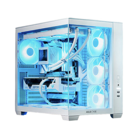 PC Case Manufacturer - AS-US SI-A02 White ATX USB3.0 Tempered Glass Desktop Case