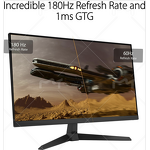 Monitor Display Manufacturer - TUF VG249Q3A 23.8" 1080p 180Hz 1ms IPS FreeSync Premium