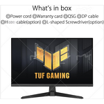 Monitor Display Manufacturer - TUF VG249Q3A 23.8" 1080p 180Hz 1ms IPS FreeSync Premium