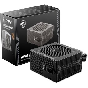 Power Supply Manufacturer - MSI MAG A650BN 650W 80+Bronze Non-Modular Low-Noise PSU