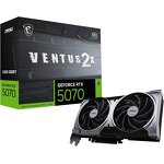 GPU Graphics Card Manufacturer - MSI RTX 5070 12G Ventus 2X OC GDDR7 PCIe5.0 Dual-Fan