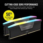 RAM Memory Manufacturer - Corsair Vengeance RGB DDR5 64GB(2x32) 6400MHz CL32 Intel XMP