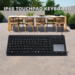 Keyboard Manufacturer - IP68 Waterproof Silicone Ergonomic Numeric USB Industrial Desktop