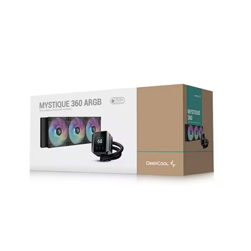 CPU Cooler Manufacturer - Deepcool MYSTIQUE 360 ARGB 360mm High-Performance Liquid Cooler