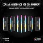 RAM Memory Manufacturer - Corsair Vengeance RGB DDR5 96GB(2x48) 5600MHz CL40 Intel XMP