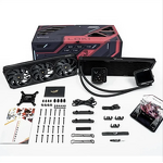 CPU Cooler Manufacturer - Valkyre V360 Loki Brass Water & Air Cooling Horizon Fans