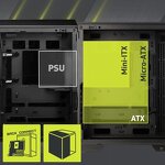 PC Case Manufacturer - MSI MAG PANO 100L PZ ATX Tempered Glass 360mm Liquid Cooling