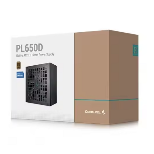Power Supply Manufacturer - DEEPCOOL PL650D 650W 80+Bronze ATX3.0 Gaming Desktop PSU