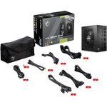 Power Supply Manufacturer - MSI MAG A850GL PCIE5 850W 80+Gold Fully Modular ATX3.1