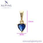 Pendant Manufacturer - XUPING X000741827 14K Gold Plated Ocean Blue Minimalist