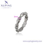 Unisex Ring Manufacturer - XUPING 16002 Stainless Steel Bamboo Style Fashion Bone