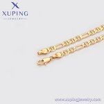 Women Necklace Manufacturer - XUPING X000863369 18K Gold Plated Link Chain Simple