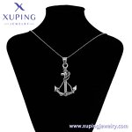 Pendant Manufacturer - XUPING 33448 Cross Black Gun Color Luxury Handsome Neutral