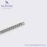 Unisex Bracelet Manufacturer - XUPING X000827381 Platinum Plated Environmental Copper Minimalist