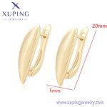 Huggie Earring Manufacturer - XUPING X000944762 14K Gold Plated Wholesale Bulk Women