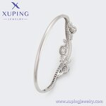 Women Bangle Manufacturer - XUPING X000905849 Platinum Plated Silver Color Fashion
