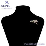 Women Brooch Manufacturer - XUPING S00099716 14K Gold Plated Dragonfly Animal Colorful