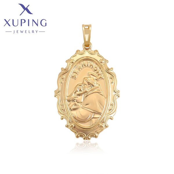 Men Pendant Manufacturer - XUPING A00556748 18K Gold Plated Religious Style Fashion