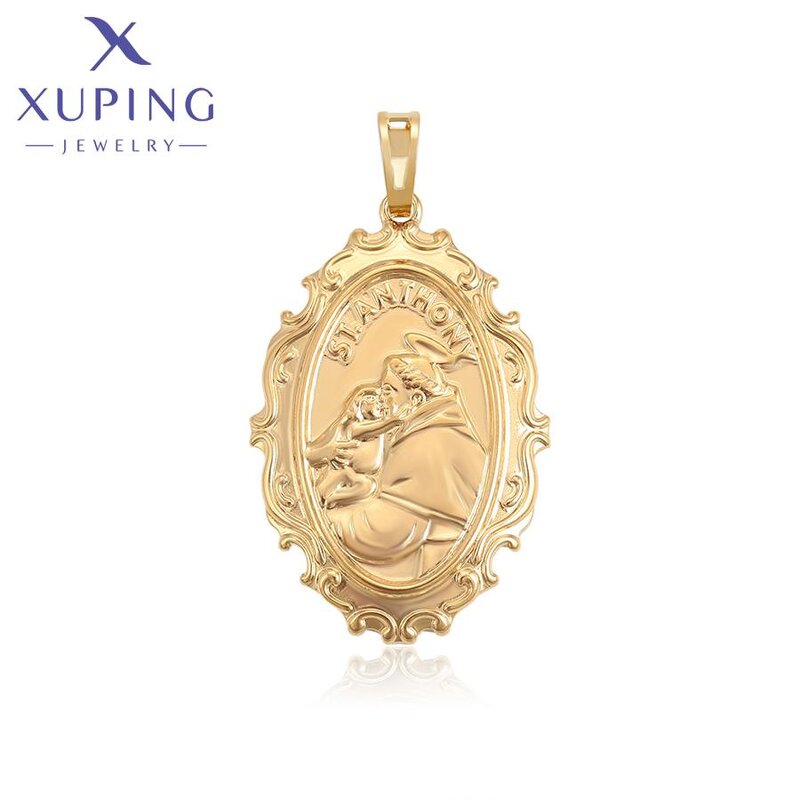 Men Pendant Manufacturer - XUPING A00556748 18K Gold Plated Religious Style Fashion
