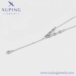 Women Jewelry Set Manufacturer - XUPING 64696 Platinum Plated Cross Simple Elegant