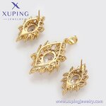 Women Jewelry Set Manufacturer - XUPING X000972977 14K Gold Plated Flower Luxury