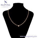 Women Necklace Manufacturer - XUPING X000850158 18K Gold Plated Fine Simple Fashion