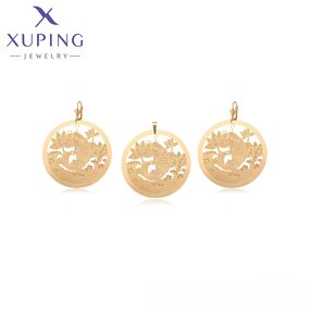 Women Jewelry Set Manufacturer - XUPING 60218 Koi Fish Earring Pendant Mother's Day