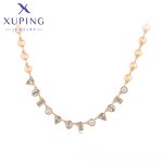 Women Necklace Manufacturer - XUPING X000851886 18K Gold Plated Environmental Copper