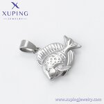 Pendant Manufacturer - XUPING 35191 Platinum Plated Fish Cute Delicate Neutral