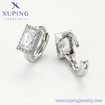 Bridal Jewelry Set Manufacturer - XUPING S00003591 Platinum Plated White Gold 4Pcs