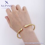 Women Bangle Manufacturer - XUPING X000824189 14K Gold Plated No Stone Daily Wear