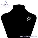 Women Brooch Manufacturer - XUPING A00900435 Synthetic CZ Star Fashion Simple