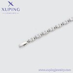 Women Bracelet Manufacturer - XUPING X000971711 Platinum Plated Environmental Copper Crystal