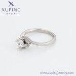 Women Ring Manufacturer - XUPING 15943 Solitaire Cubic Zirconia Wedding Elegant