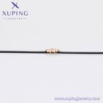 Women Necklace Manufacturer - XUPING X000814567 18K Gold Plated Collarbone Chain