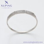Women Bangle Manufacturer - XUPING X000709880 Platinum Plated Copper Alloy Simple