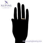 Women Ring Manufacturer - XUPING X000660533 14K Gold Plated Entry Lux Niche Simple