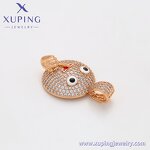 Pendant Manufacturer - XUPING X000835713 18K Gold Plated Expression Sign Iced Out