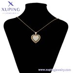 Women Pendant Manufacturer - XUPING X000743480 14K Gold Plated Heart Cute Exquisite
