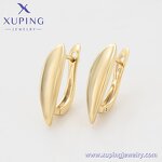 Huggie Earring Manufacturer - XUPING X000944762 14K Gold Plated Wholesale Bulk Women