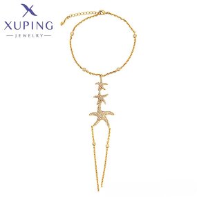 Women Bracelet Manufacturer - XUPING 75983 24K Gold Plated Starfish Creative Luxury